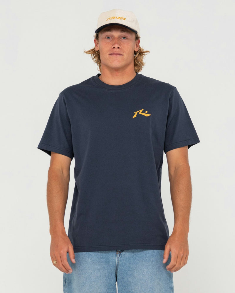 Competition S/S Tee - Navy/Gold