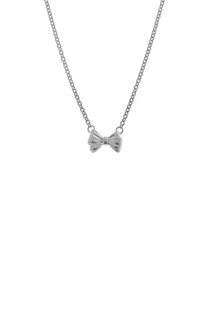 Twin Bow Necklace