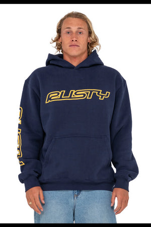 Shoulda Shrug Relaxed Super Fleece Hood - Navy