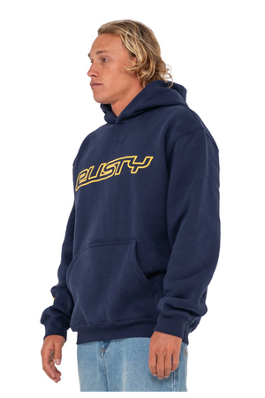 Shoulda Shrug Relaxed Super Fleece Hood - Navy