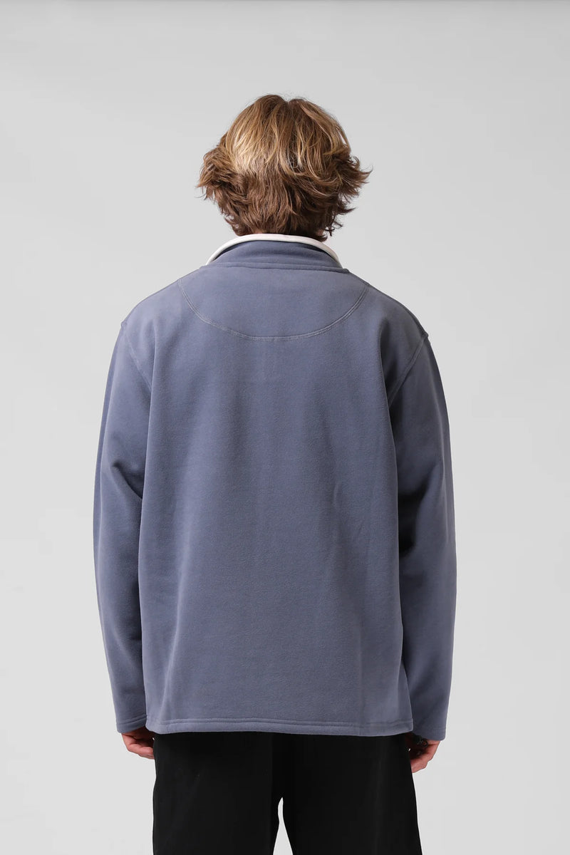 90s 1/4 Zip - Dusty Blue