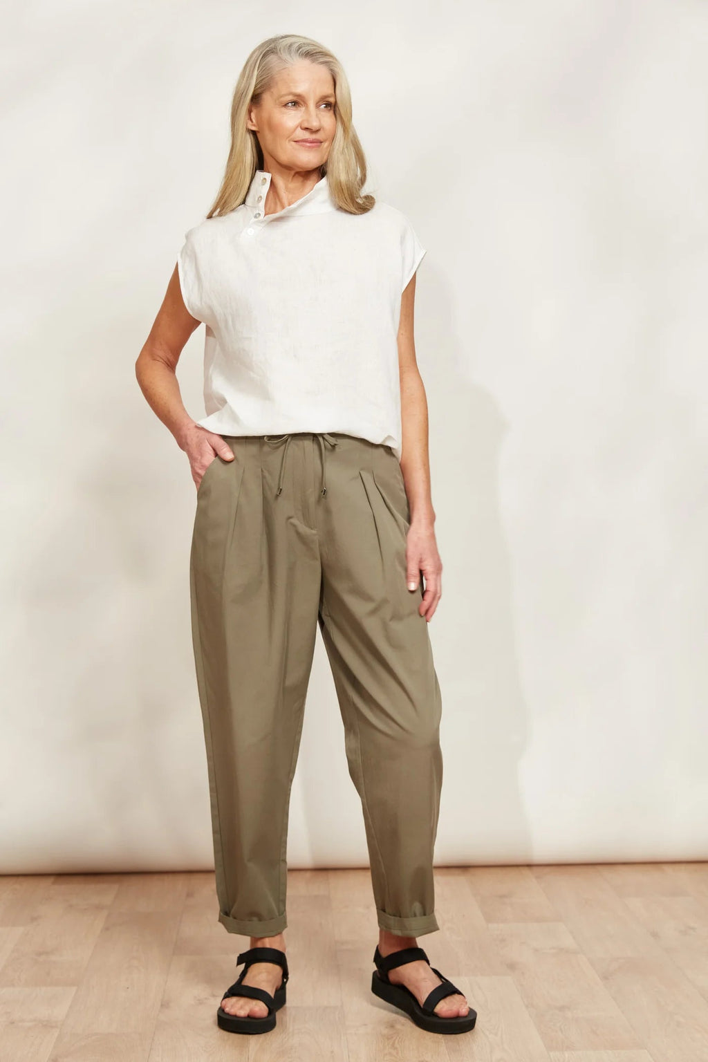 La Plage Pant Khaki