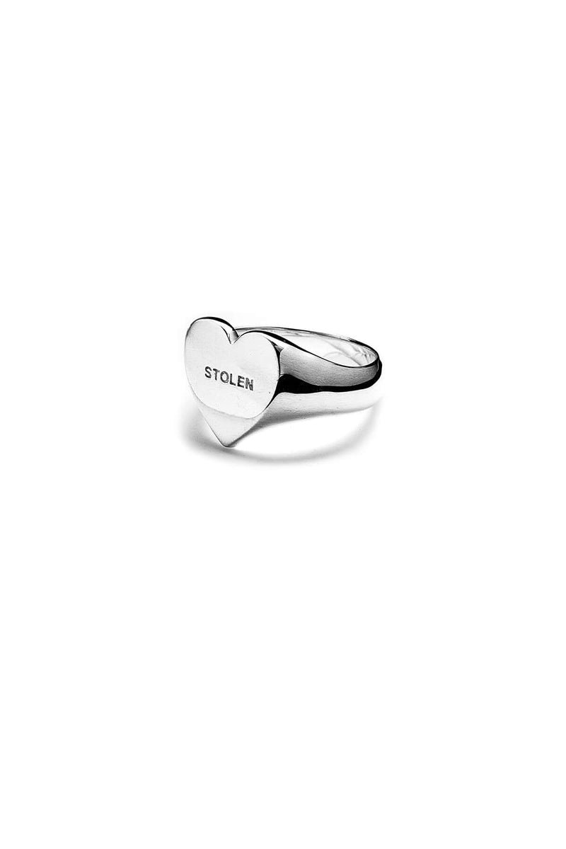 Stolen Heart Signet Ring