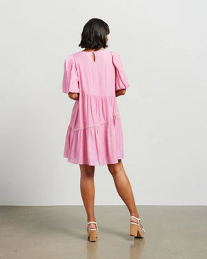 Beck Dress-Barbie Pink