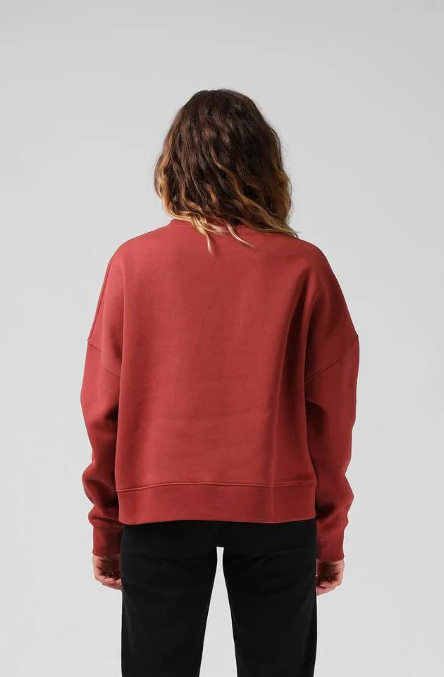 Boss Slouch Crew - Fader Red