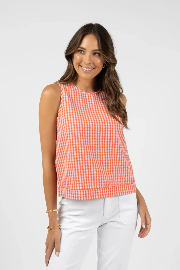 Ana Top Pink/Red