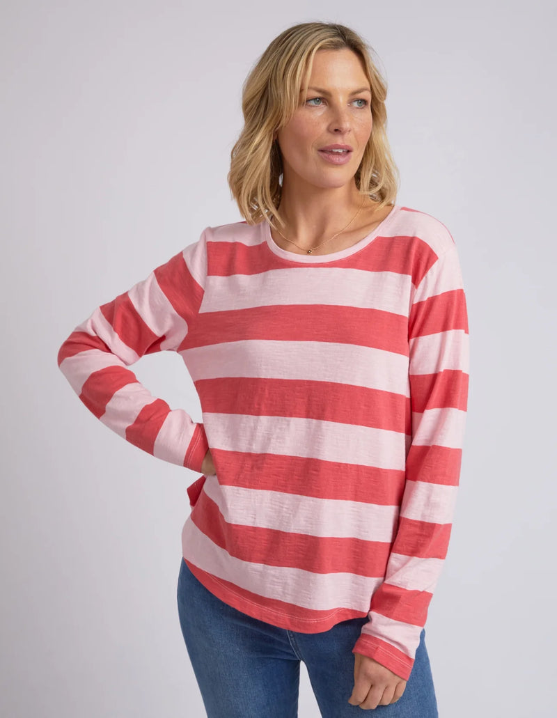 Spritz Stripe L/S Tee