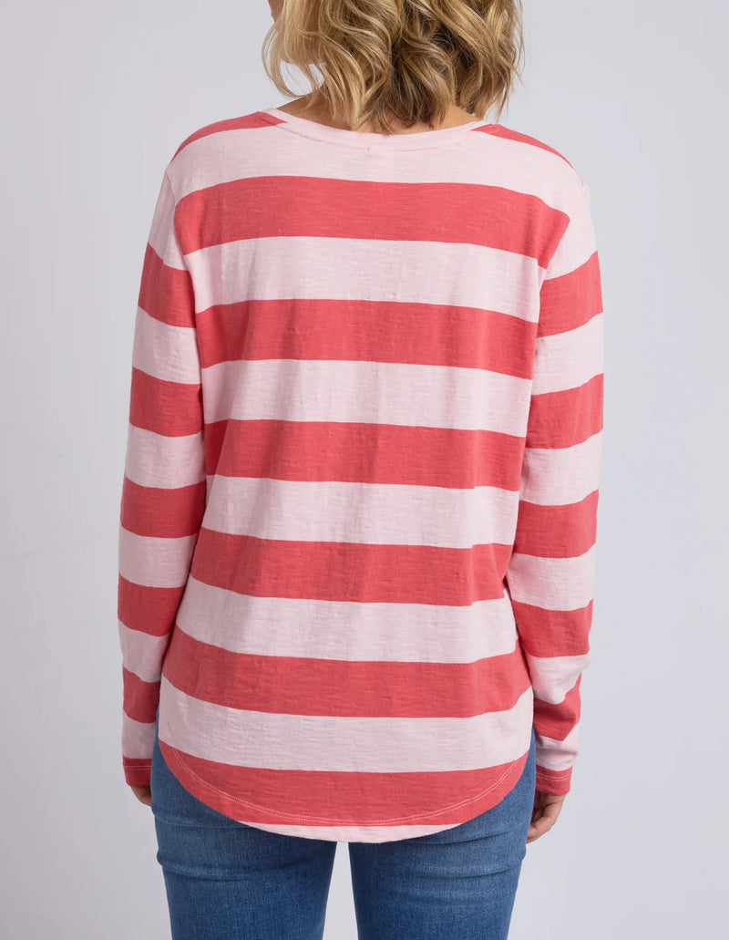 Spritz Stripe L/S Tee