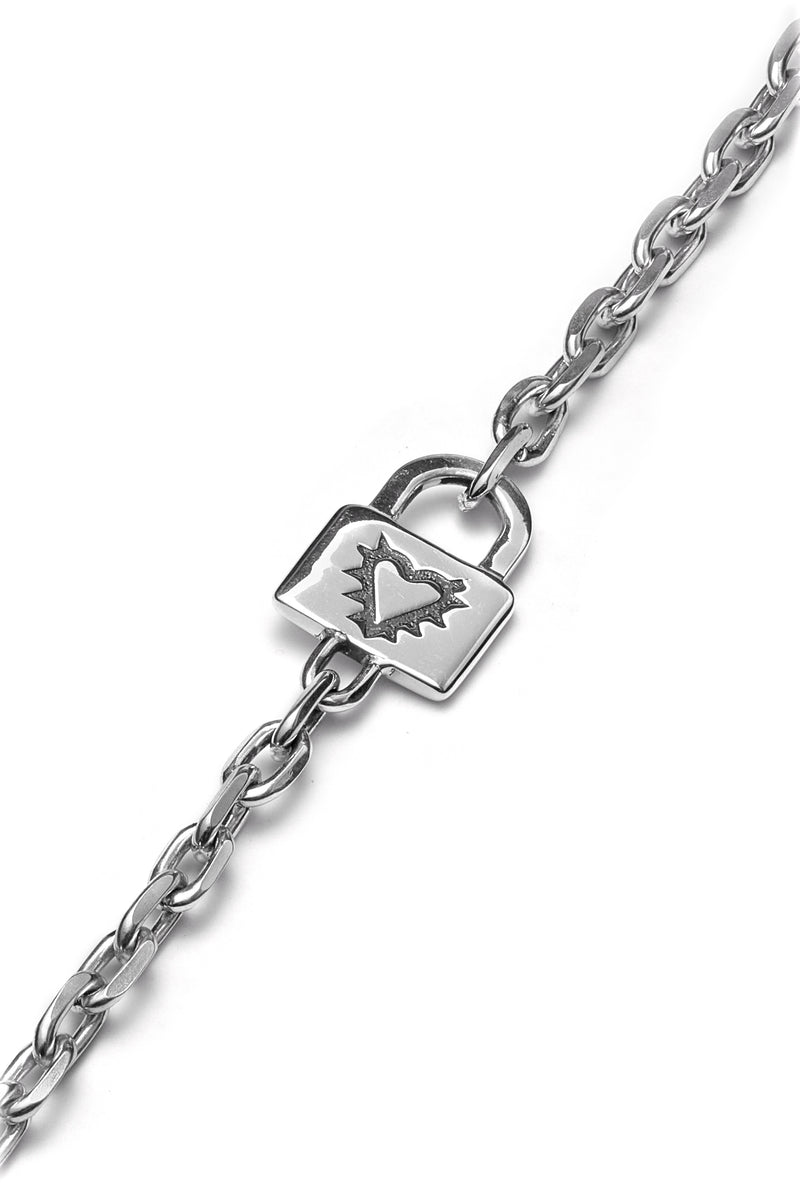 Locked Heart Bracelet