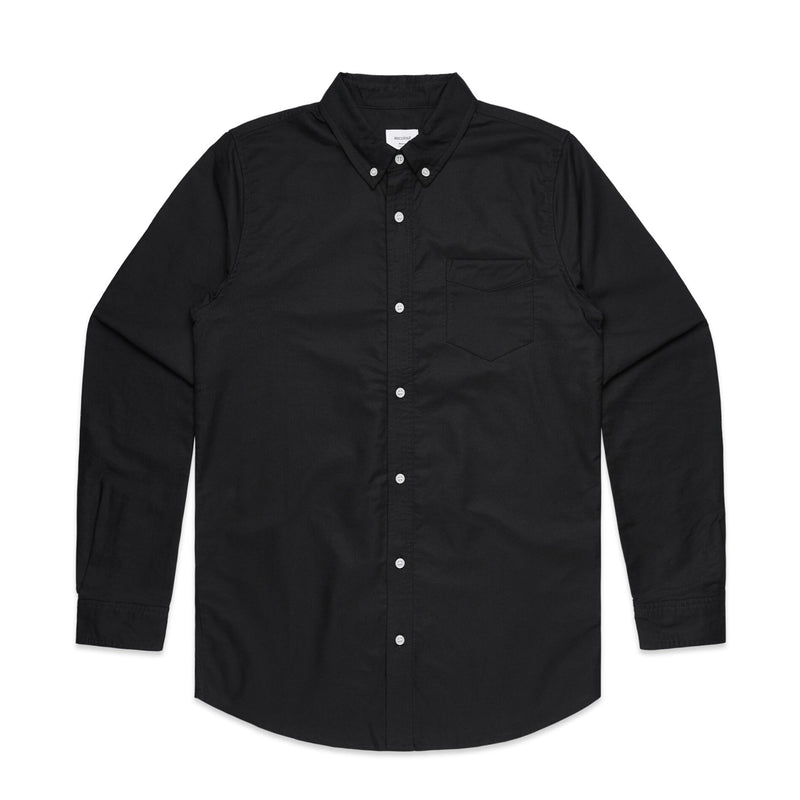 Oxford  LS Shirt - Black