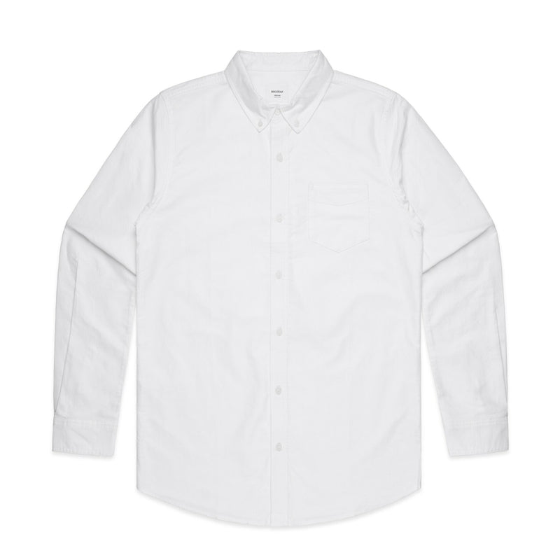 Oxford LS Shirt-White