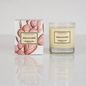 Perfumed Soy Candle - Vanilla & Anise